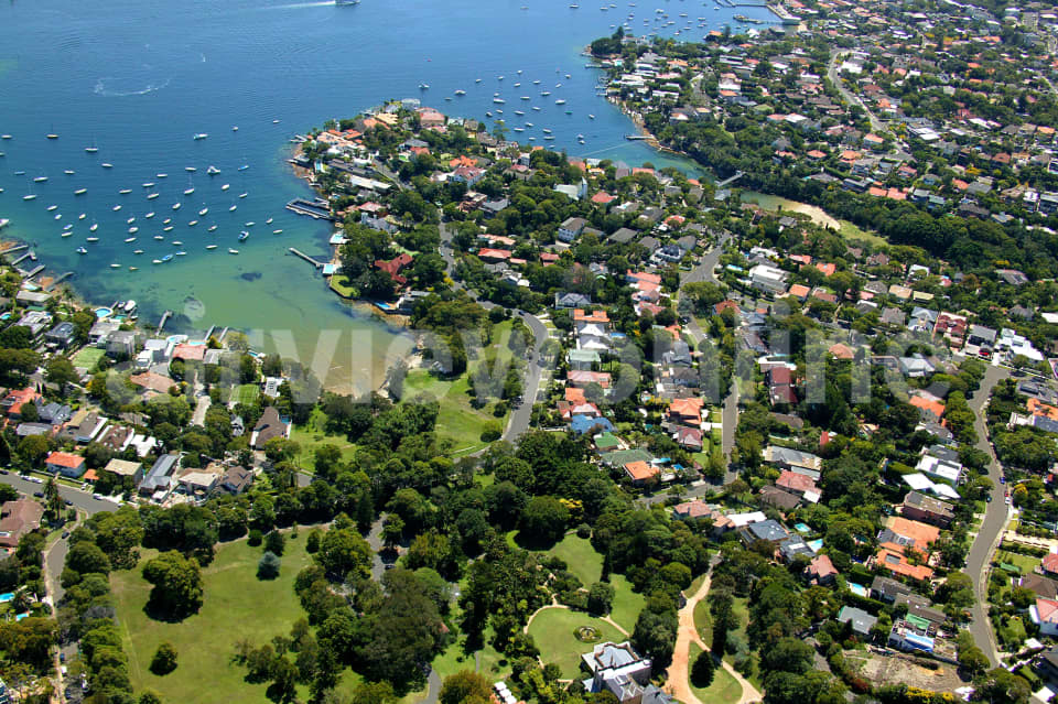 Aerial Image of Vaucluse Bay and Parsley Bay