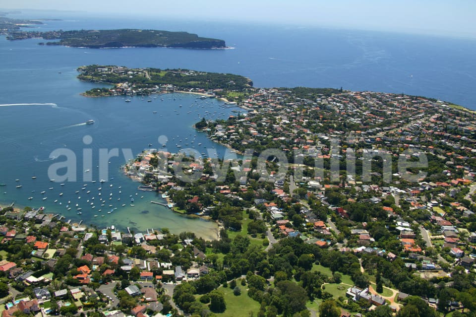 Aerial Image of Vaucluse Bay to North Head