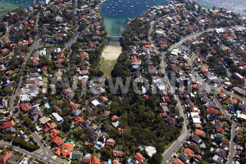 Aerial Image of Vaucluse at Parsley Bay