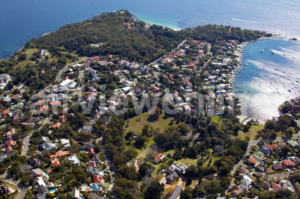 Aerial Image of Vaucluse House and Nielsen Park
