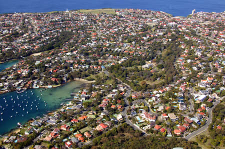 Aerial Image of VAUCLUSE BAY TO MACQUARIE LIGHTHOUSE