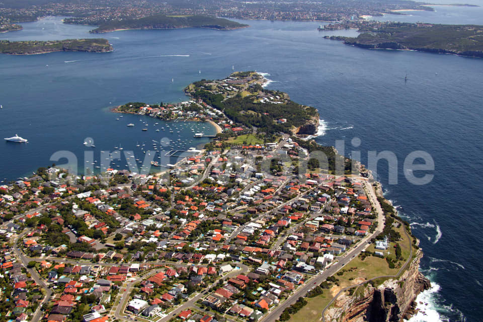 Aerial Image of Vaucluse to Manly