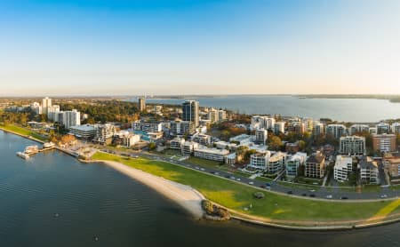 Aerial Image of SUNSET SOUTH PERTH