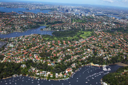 Aerial Image of SAILORS BAY TO SYDNEY HARBOUR