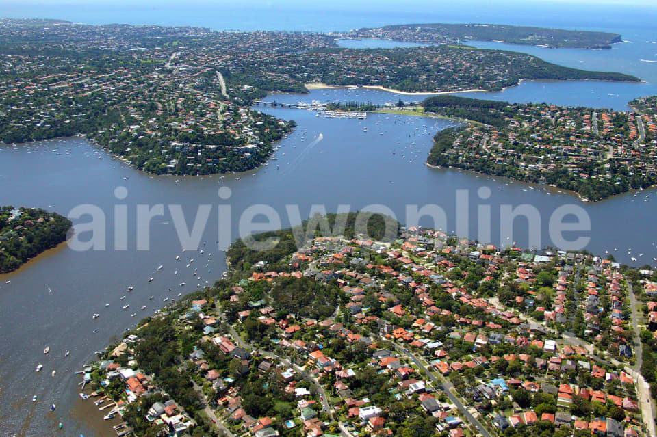 Aerial Image of Northbridge to Manly