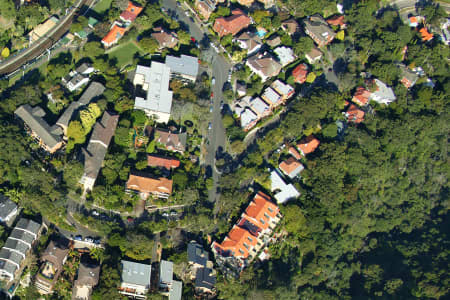 Aerial Image of WOLLSTONECRAFT CLOSE UP