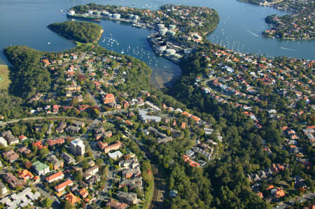 Aerial Image of WOLLSTONECRAFT TO GREENWICH
