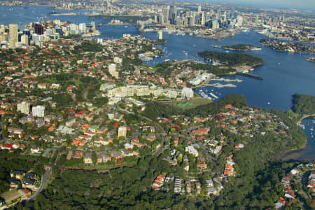 Aerial Image of WOLLSTONECRAFT TO SYDNEY CBD