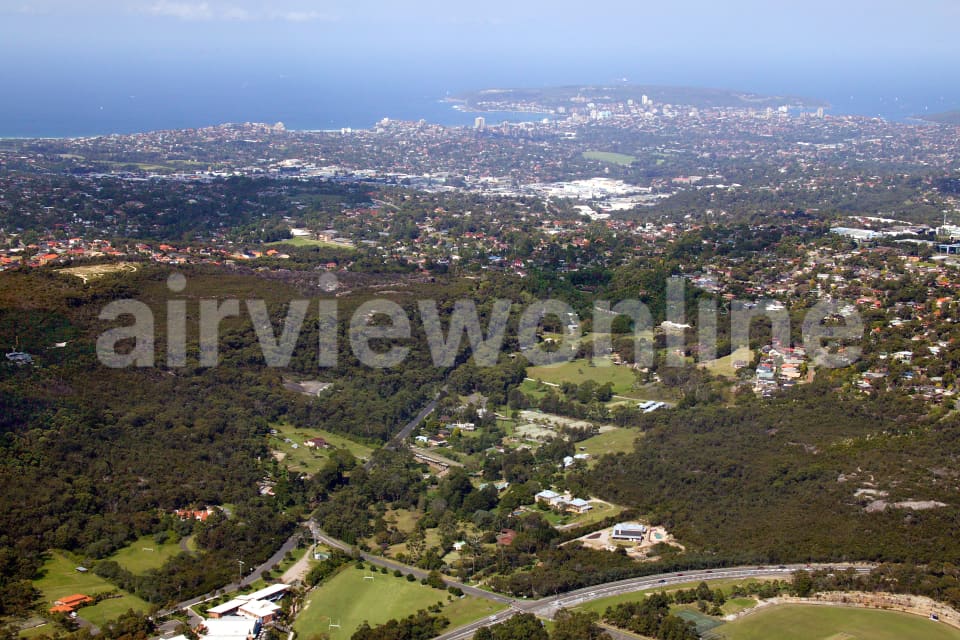 Aerial Image of Oxford Falls to Manly