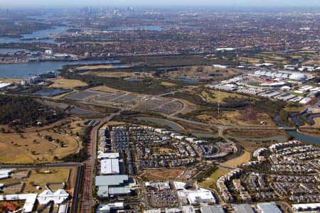 Aerial Image of NEWINGTON TO SYDNEY CBD