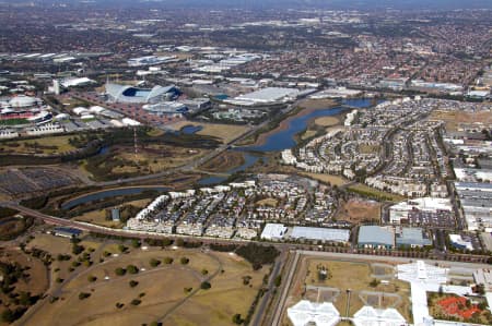 Aerial Image of NEWINGTON AND HOMEBUSH BAY