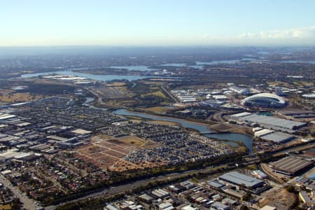 Aerial Image of NEWINGTON AND HOMEBUSH BAY