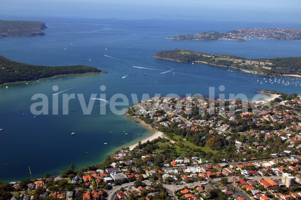Aerial Image of Middle Harbour to Sydney Heads
