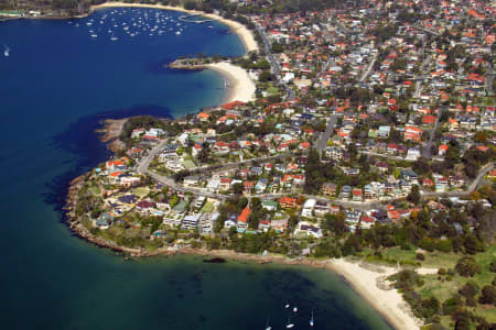 Aerial Image of CHINAMANS BEACH TO BALMORAL BEACH