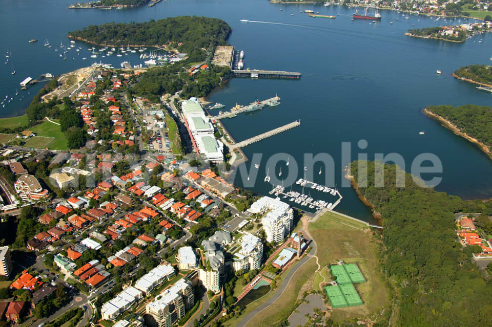 Aerial Image of Waverton to Balls Head Reserve