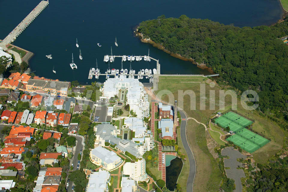 Aerial Image of Waverton Marina and Berry Island Reserve