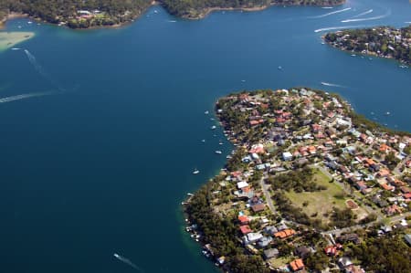 Aerial Image of WILLARONG POINT AND PORT HACKING