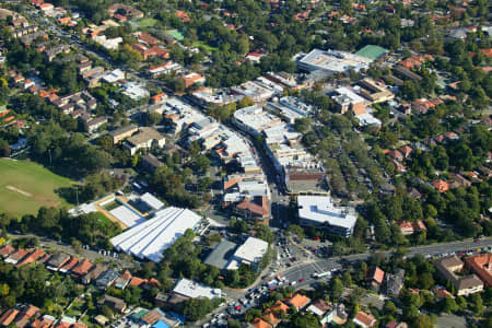 Aerial Image of LANE COVE SHOPPING VILLAGE AND POTTERY GREEN