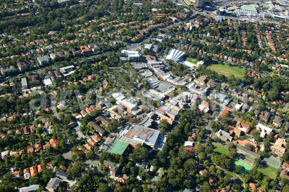 Aerial Image of Lane Cove Shopping Village