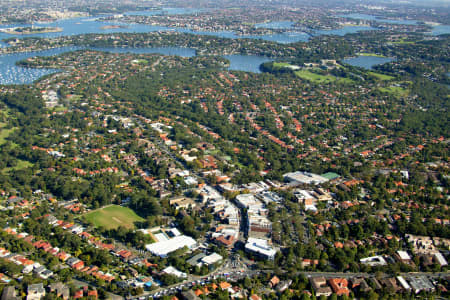 Aerial Image of LANE COVE TO PARRAMATTA RIVER