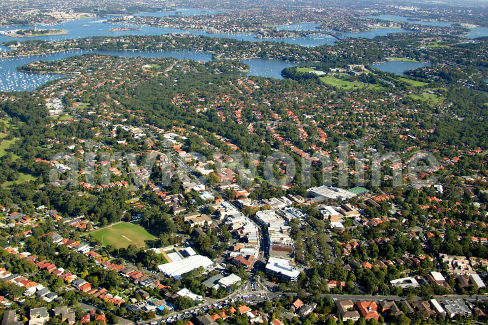 Aerial Image of Lane Cove to Parramatta River