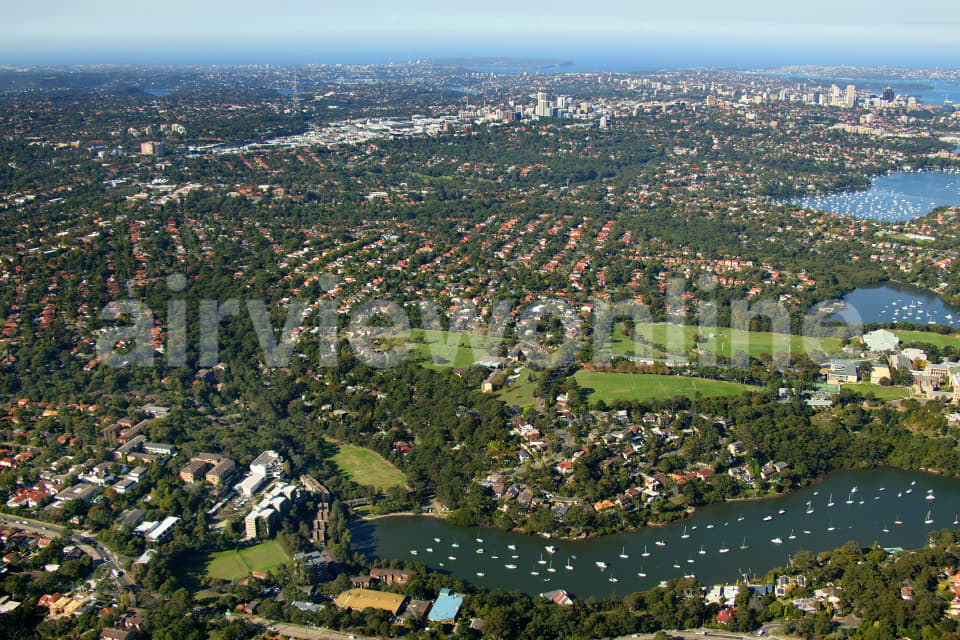 Aerial Image of Riverview to Manly
