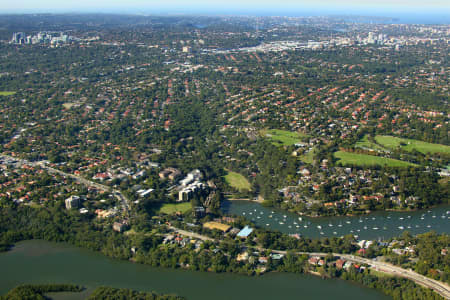 Aerial Image of LANE COVE LOOKING NORTH EAST