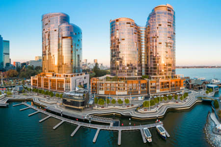 Aerial Image of SUNSET PERTH CBD