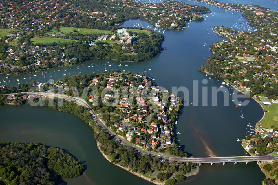Aerial Image of Linley Point to Longueville