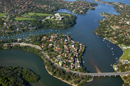 Aerial Image of LINLEY POINT TO LONGUEVILLE