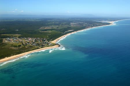 Aerial Image of DIAMOND BEACH TO FARQHUAR INLET