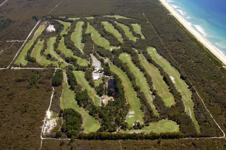 Aerial Image of TUNCURRY GOLF COURSE