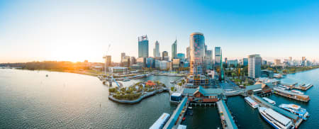 Aerial Image of SUNSET PERTH CBD