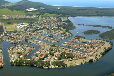 Aerial Image of FORSTER KEYS TO CAPE HAWKE