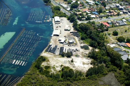 Aerial Image of OYSTER FARM IN FORSTER