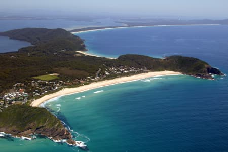 Aerial Image of BOOMERANG POINT TO WALLIS LAKE