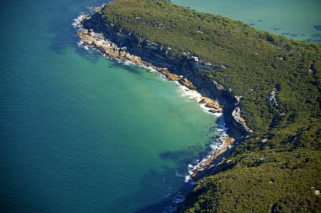Aerial Image of WASHAWAY BEACH AT GROTTO POINT
