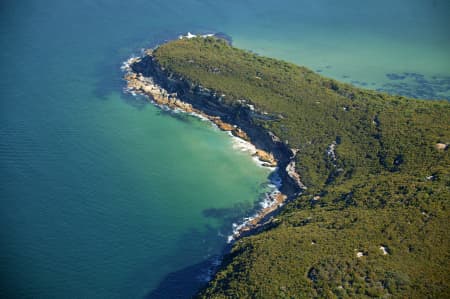 Aerial Image of GROTTO POINT AND WASHAWAY BEACH