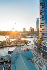 Aerial Image of SUNSET PERTH CBD