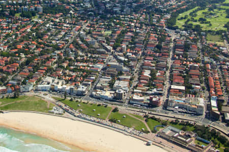 Aerial Image of BONDI BEACH TO SYDNEY CITY