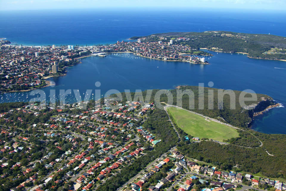 Aerial Image of Dobroyd Head to Manly