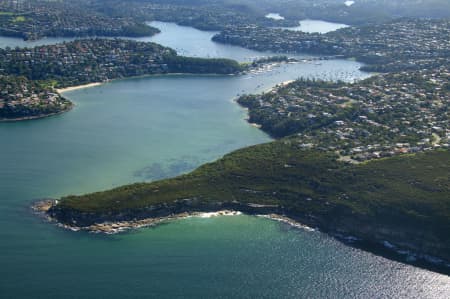 Aerial Image of GROTTO POINT TO MIDDLE HARBOUR
