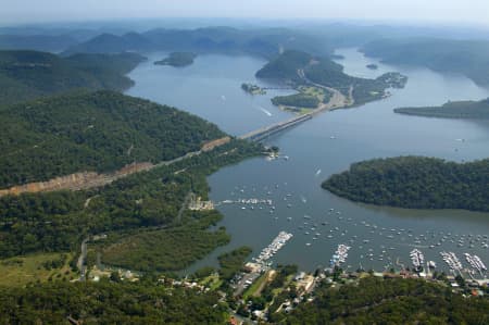 Aerial Photography Brooklyn to Mooney Mooney Creek Airview Online