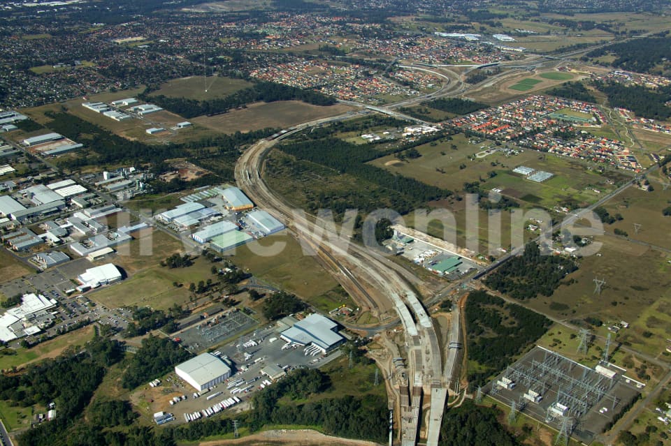 Aerial Image of Prestons to Camden Valley Way