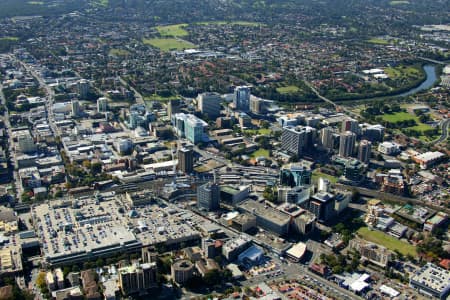 Aerial Image of WEST OVER PARRAMATTA
