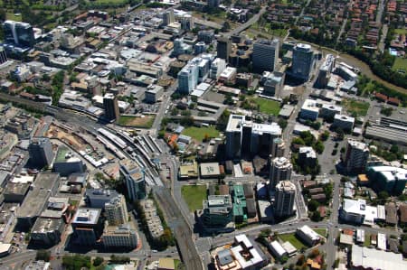 Aerial Image of PARRAMATTA CBD