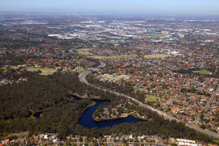 Aerial Image of LAKE PARRAMATTA RESERVE AND RYDALMERE