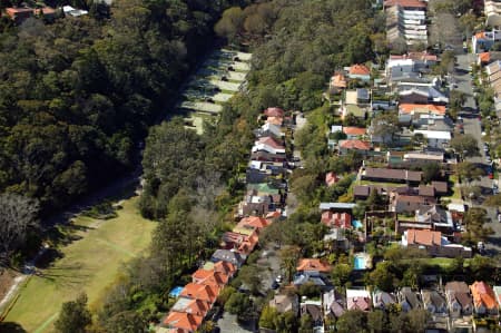 Aerial Image of WOOLLAHRA AND COOPER PARK