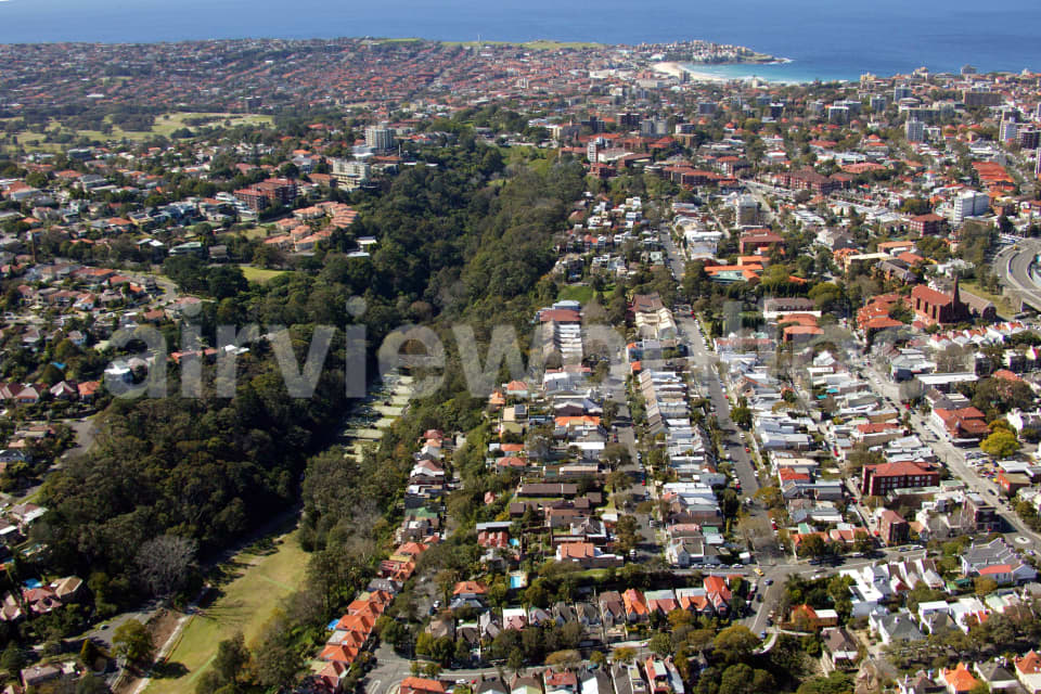 Aerial Image of Woollahra to Bondi Beach