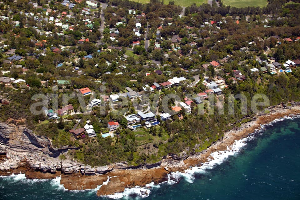 Aerial Image of Whale Beach at Careel Head